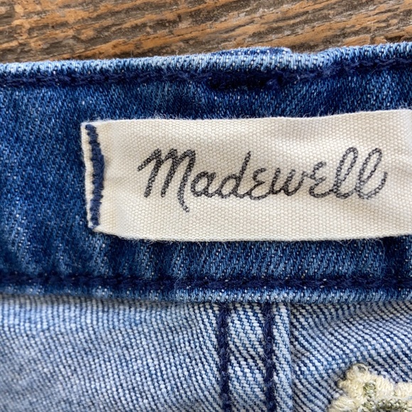 Madewell Wide-Leg Crop Jeans Embroidered Edition - Picture 9 of 12